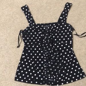 Polka dot tank